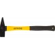 Молоток STAYER 20027-05 "STANDARD" слесарный кованый с двухкомпонентной фиберглассовой ручкой, 0,5кг 